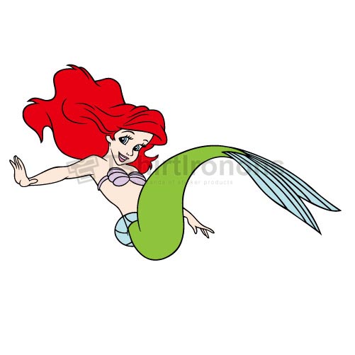 Little Mermaid T-shirts Iron On Transfers N3872 - Click Image to Close